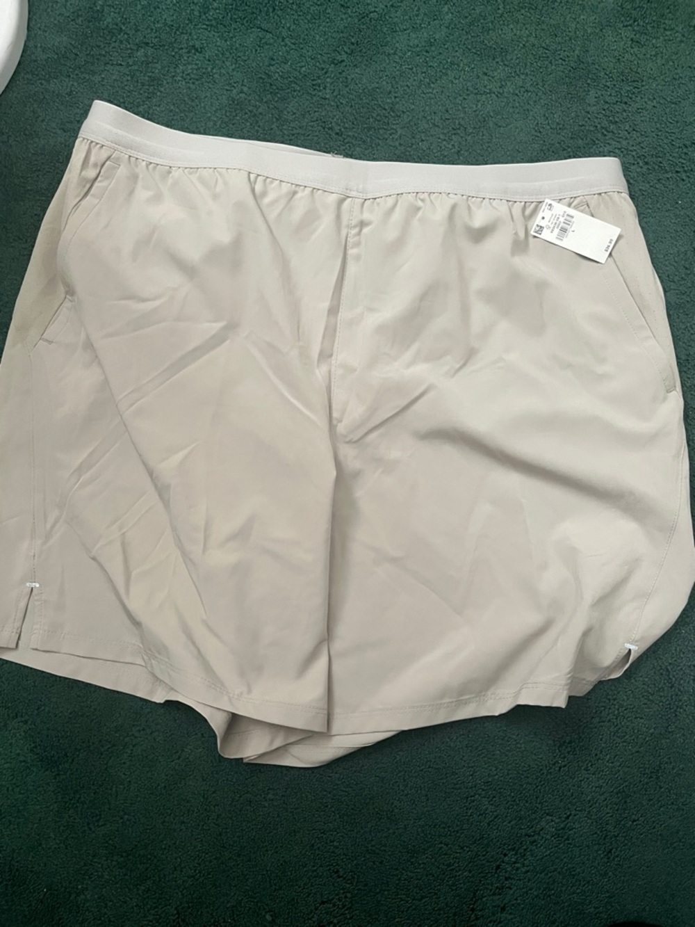 Old Navy Men’s Light Taupe Athletic Shorts